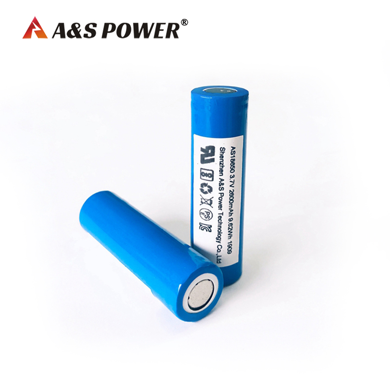 A&S Power 18650 3.7v 2600mah lithium ion battery A&S Power 18650 3.7v 2600mah lithium ion battery