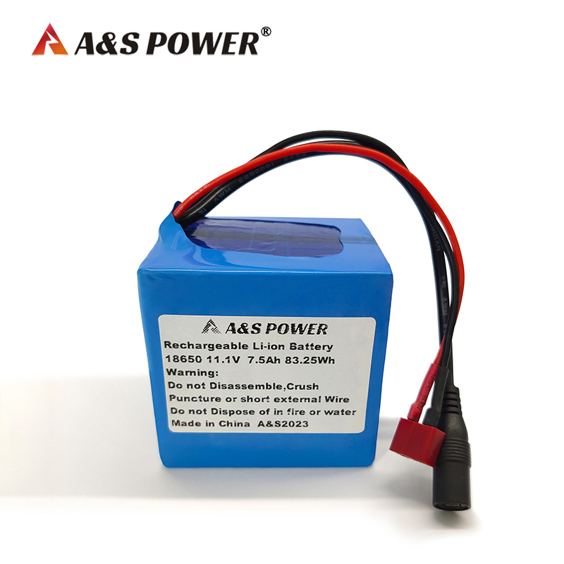 A&S Power 18650 11.1v 7500mah lithium ion battery A&S Power 18650 11.1v 7500mah lithium ion battery