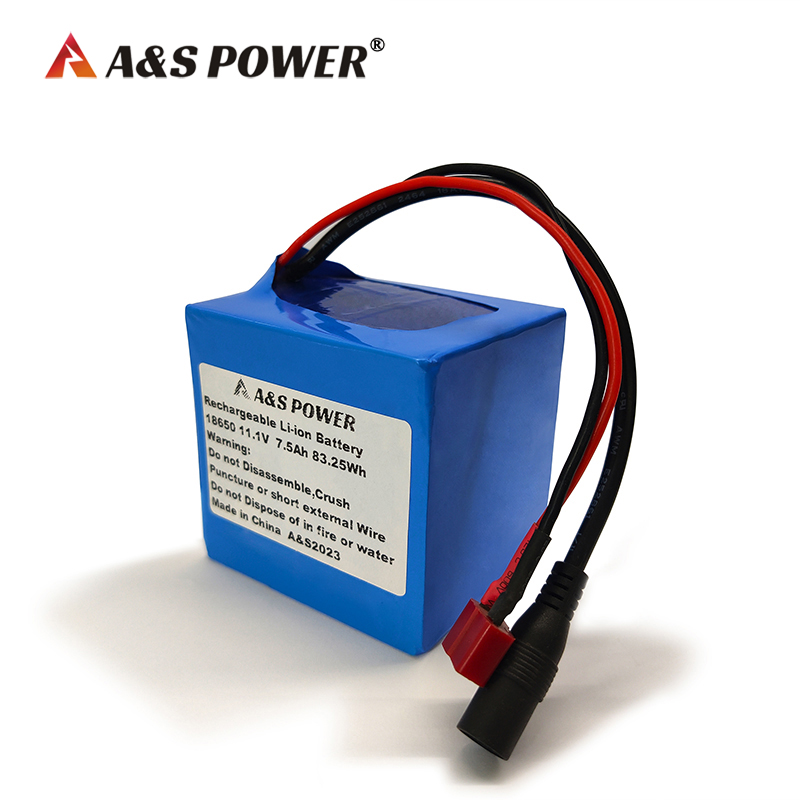 A&S Power 18650 11.1v 7500mah lithium ion battery A&S Power 18650 11.1v 7500mah lithium ion battery