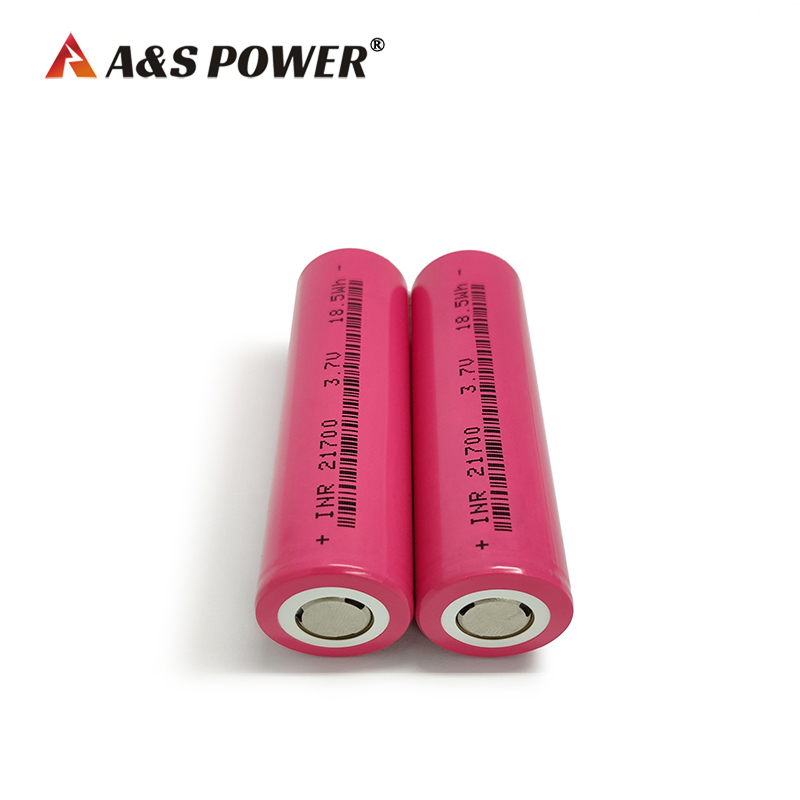 A&S Power 21700 3.7v 5000mAh lithium ion battery A&S Power 21700 3.7v 5000mAh lithium ion battery