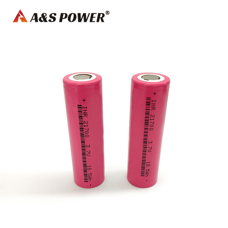 A&S Power 21700 3.7v 5000mAh lithium ion battery A&S Power 21700 3.7v 5000mAh lithium ion battery