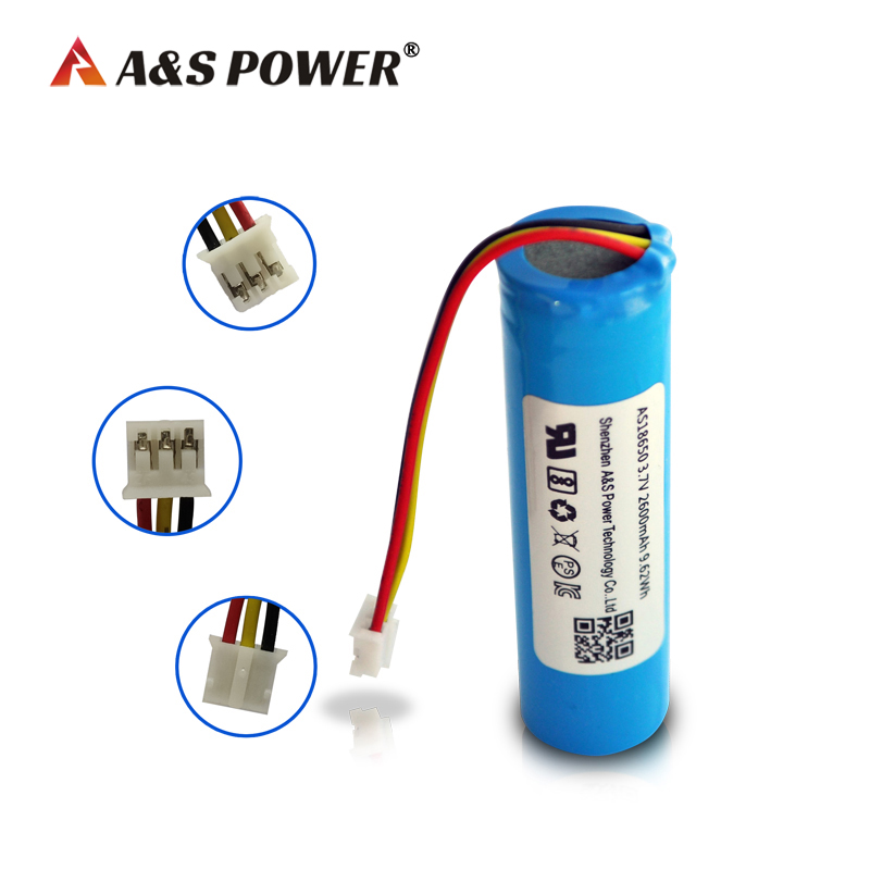 A&S Power 18650 3.7V 2600mAh lithium ion battery A&S Power 18650 3.7V 2600mAh lithium ion battery